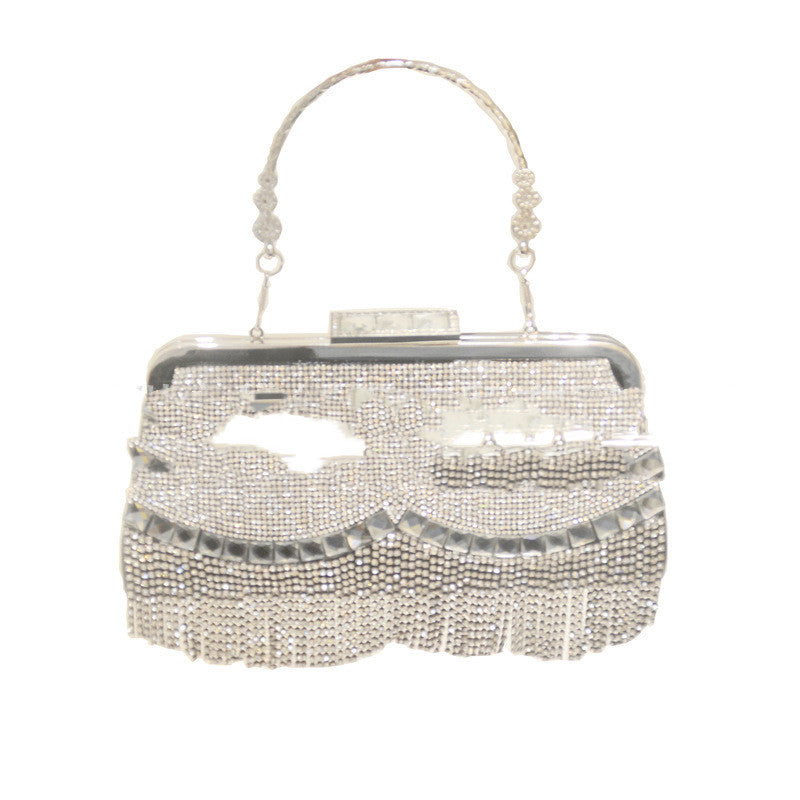 Cross-border Nightclub Celebrity Dress Full Diamond Dinner Bag